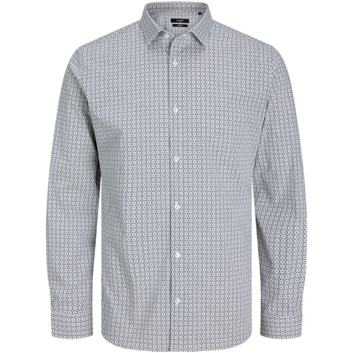 12251125 JPRBLABLACKPOOL STRETCH SHIRT LS SS24 SN TROPOSPHERE