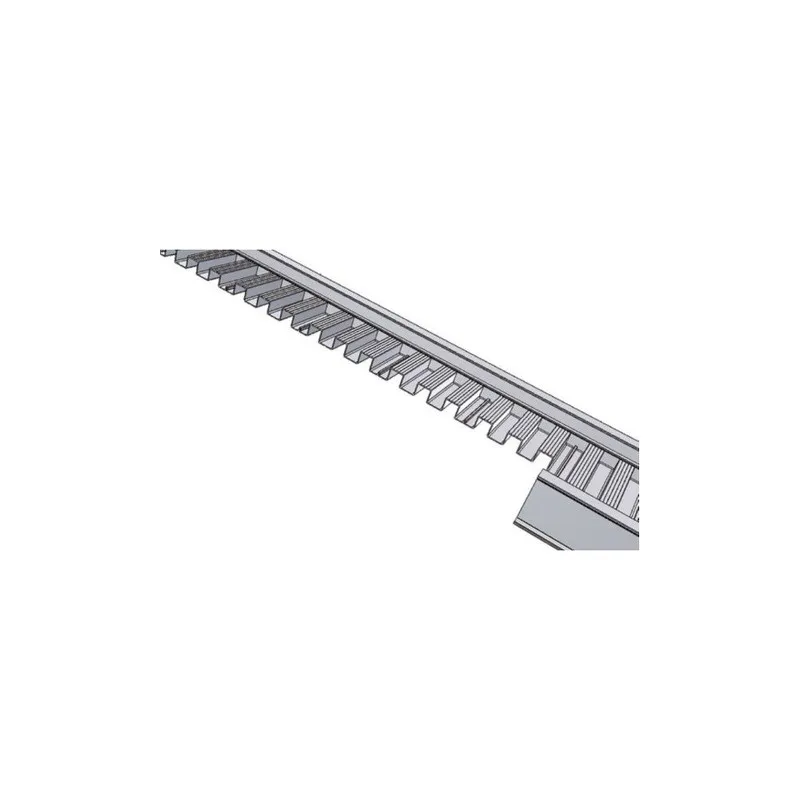 148.25L Rampas de carga en aluminio para rueda y oruga de goma | 2500 mm