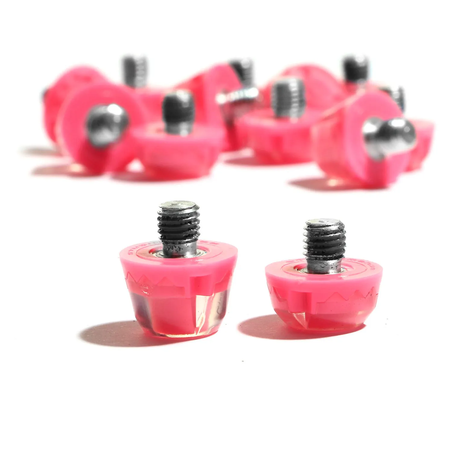 14x tacos goma TPU botas fútbol estándar Studiamonds rosa
