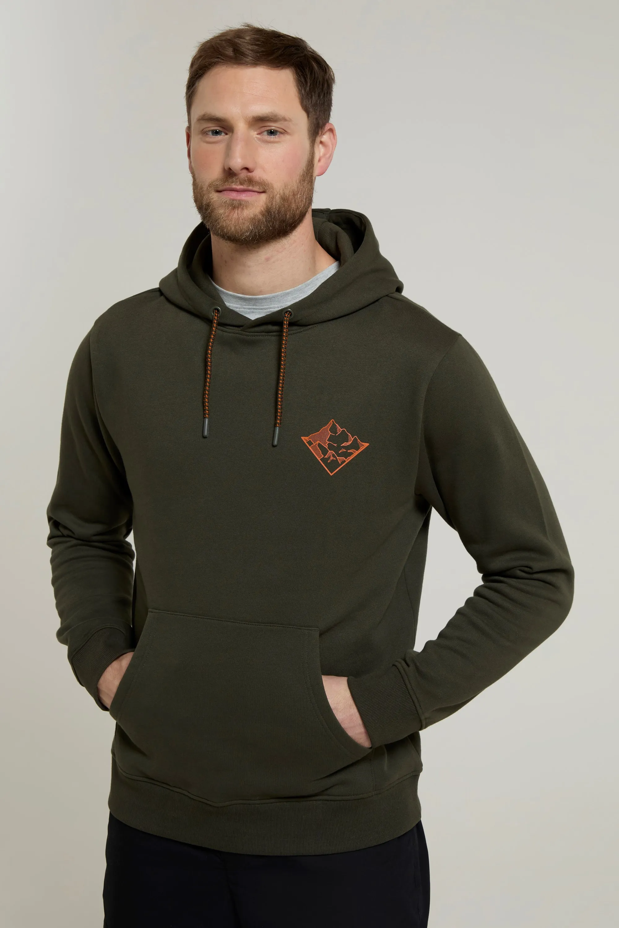 3 Peaks Mountain sudadera con capucha para hombre