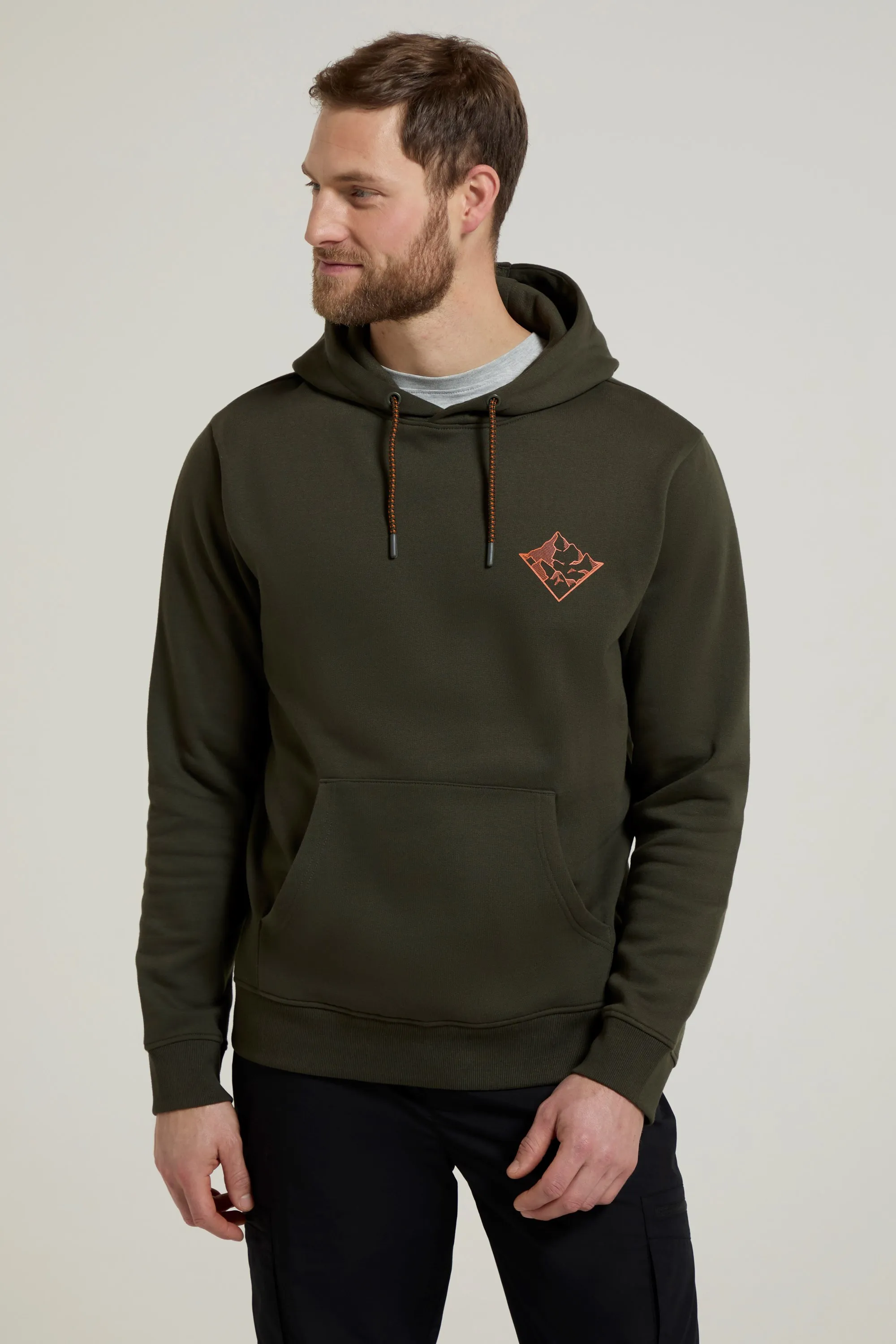 3 Peaks Mountain sudadera con capucha para hombre