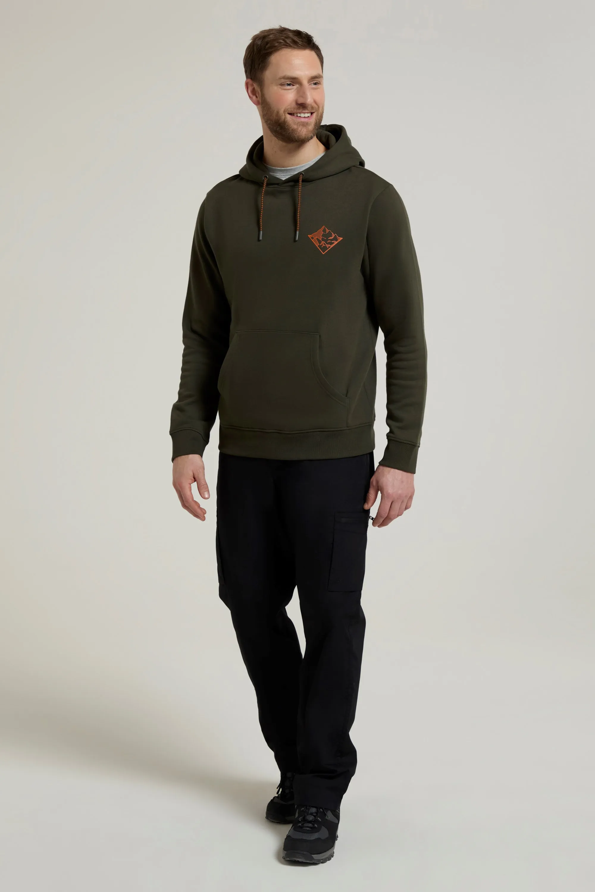 3 Peaks Mountain sudadera con capucha para hombre