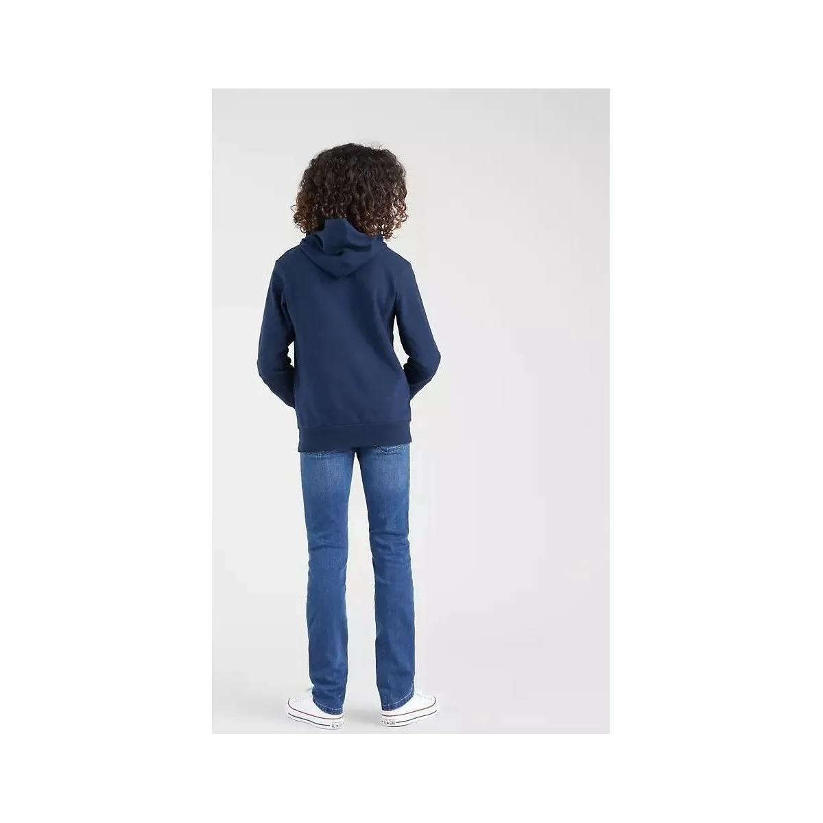9ED459 BATWING HOODIEC8D DRESS BLUE
