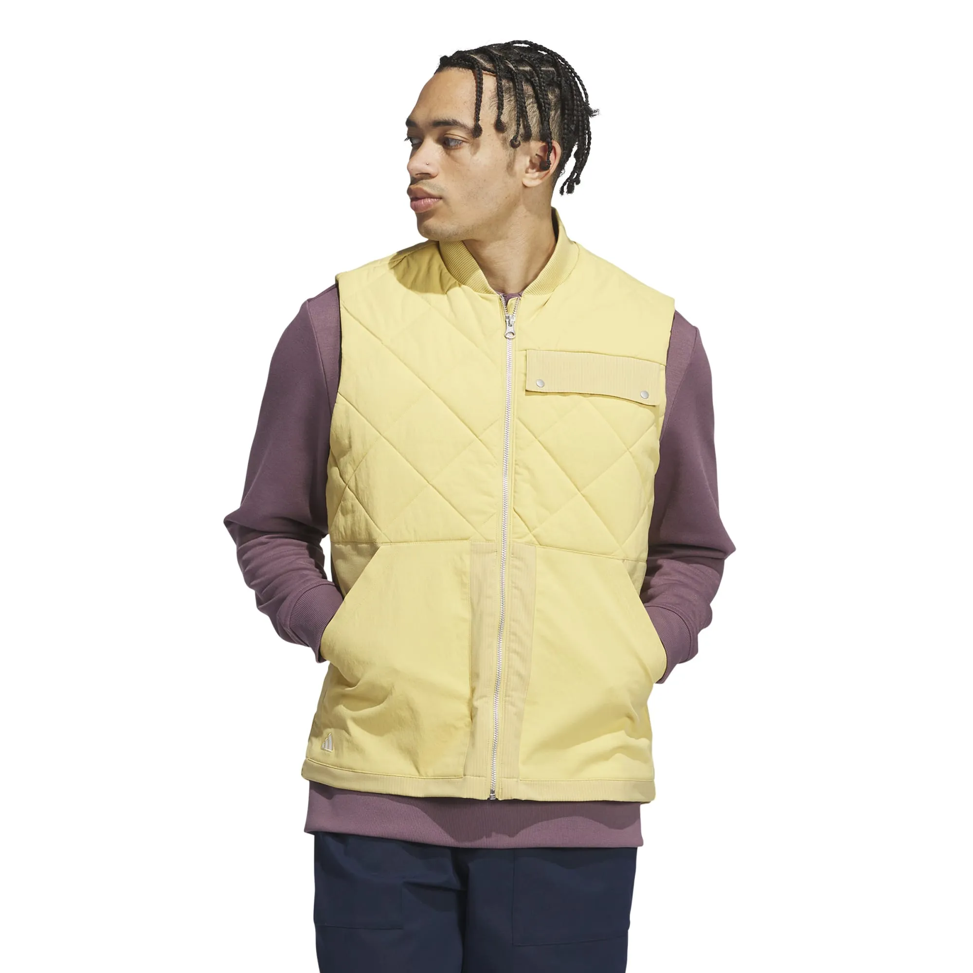 adidas GoTo Quilted DWR FullZip Weste Herren