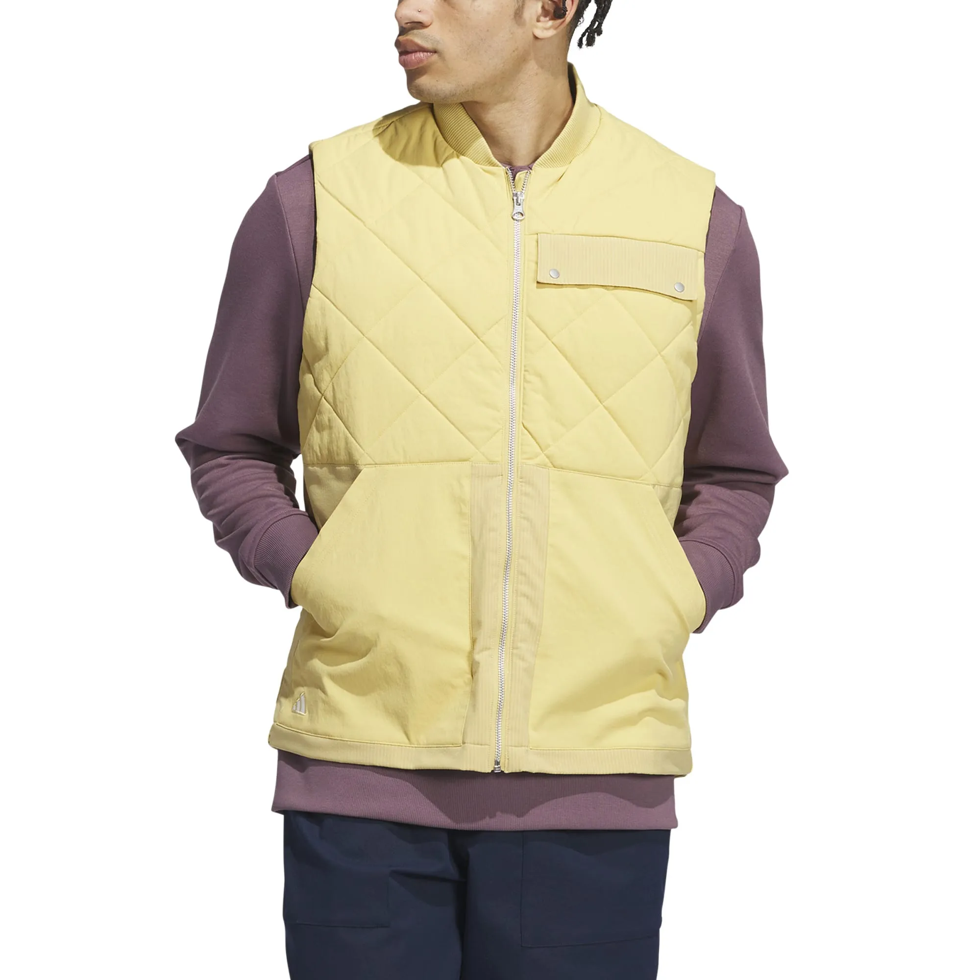 adidas GoTo Quilted DWR FullZip Weste Herren