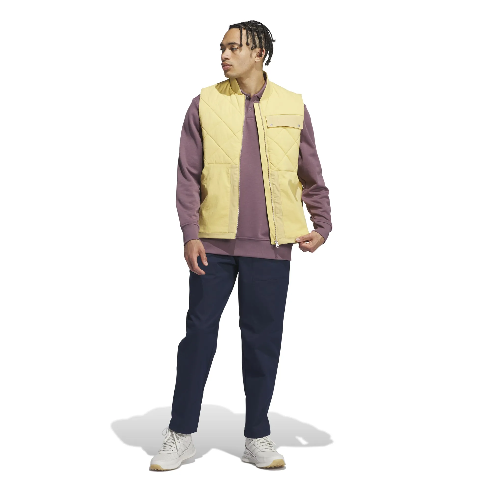 adidas GoTo Quilted DWR FullZip Weste Herren