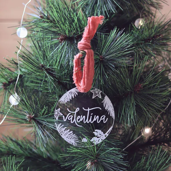 Adorno Navidad Metacrilato – Nombre Ramitas