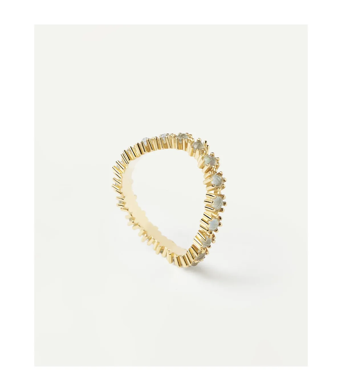 ANILLO PDPAOLA BLUE TIDE GOLD  AN01460