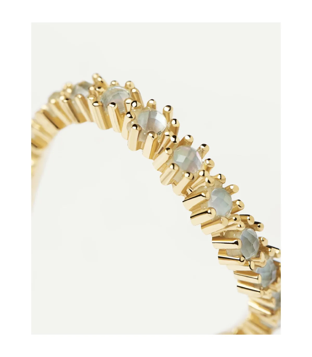 ANILLO PDPAOLA BLUE TIDE GOLD  AN01460