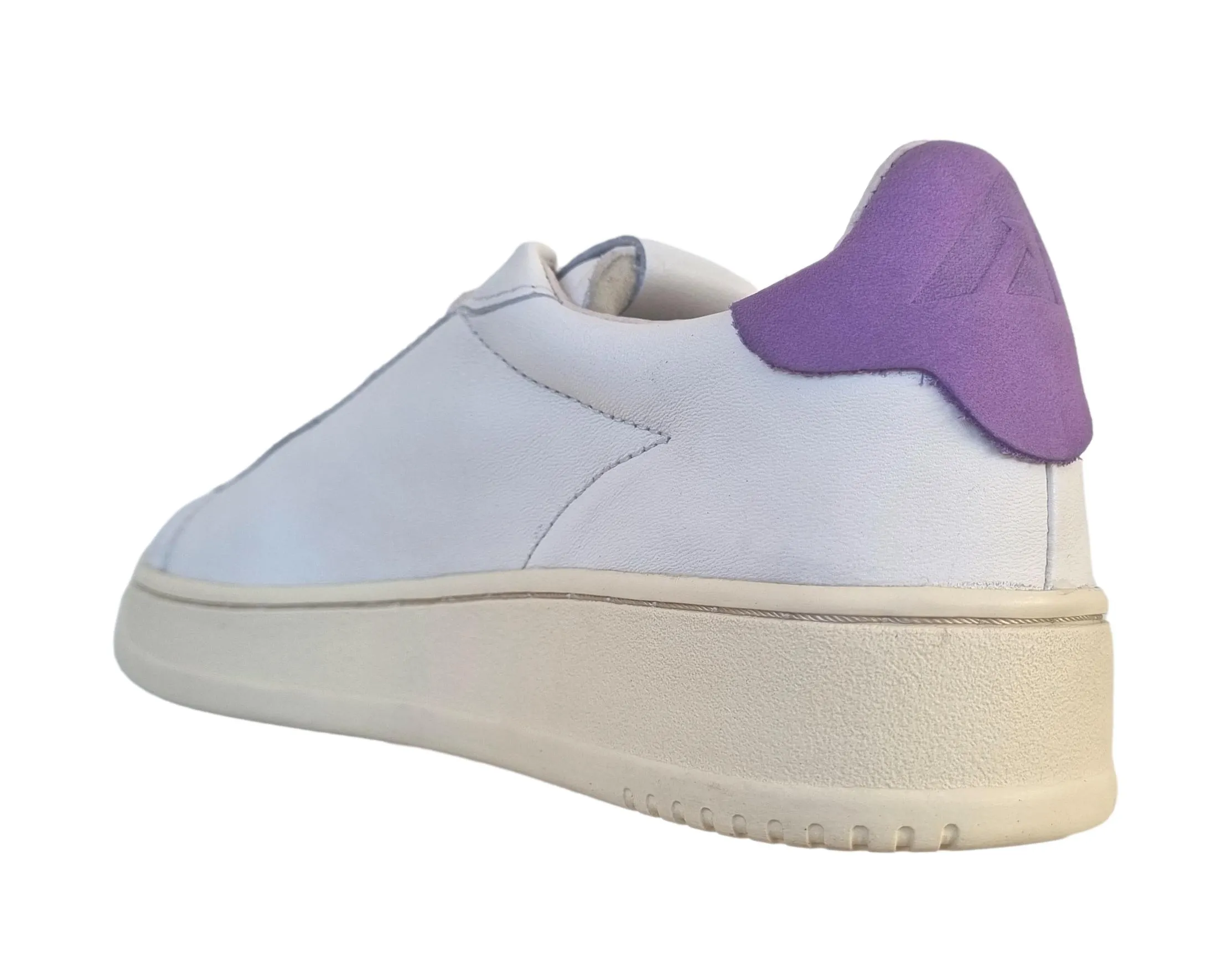 AUTRY zapatillas unisex de piel ADLW GN08 Dallas blanco lila