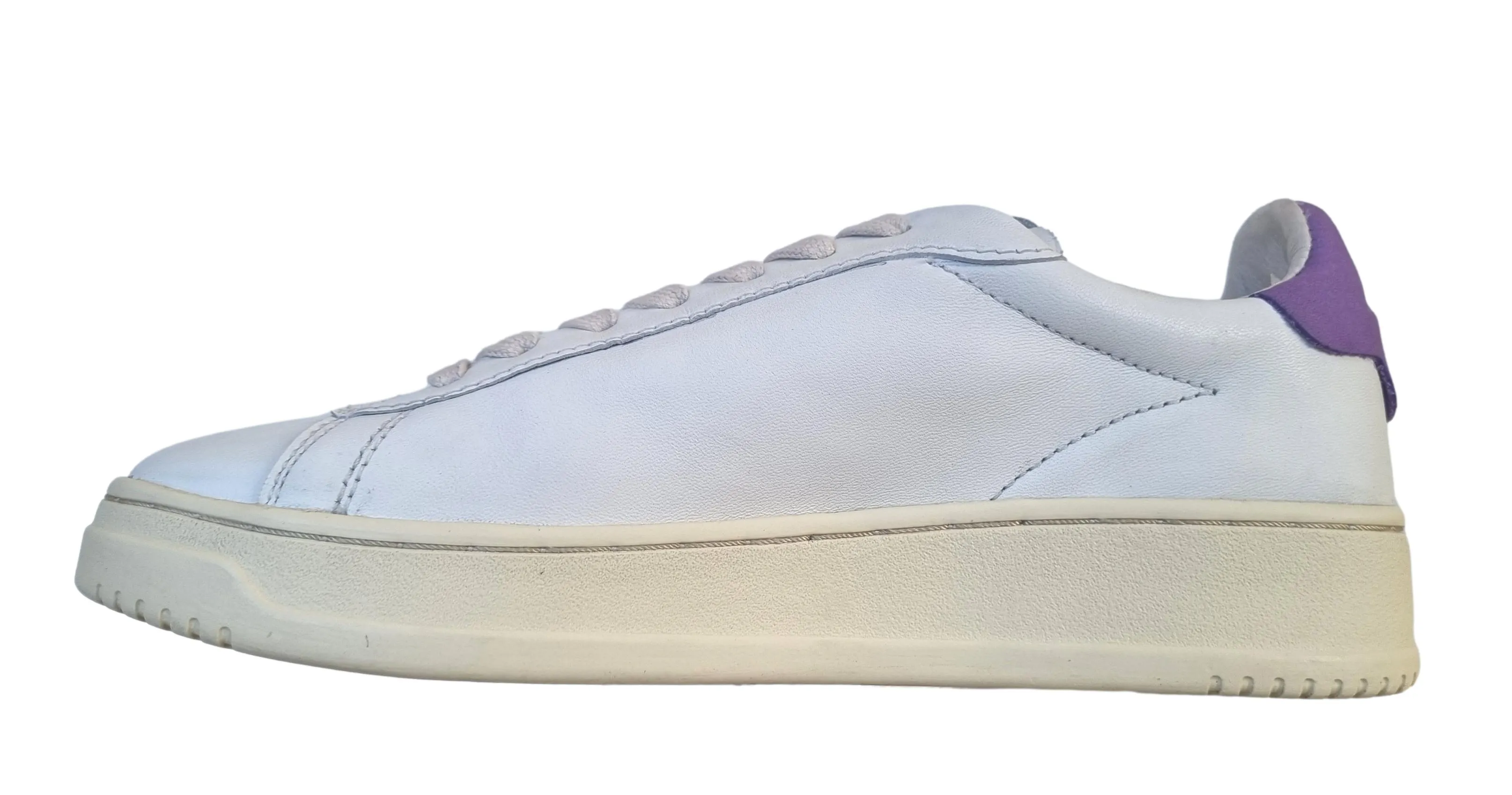 AUTRY zapatillas unisex de piel ADLW GN08 Dallas blanco lila