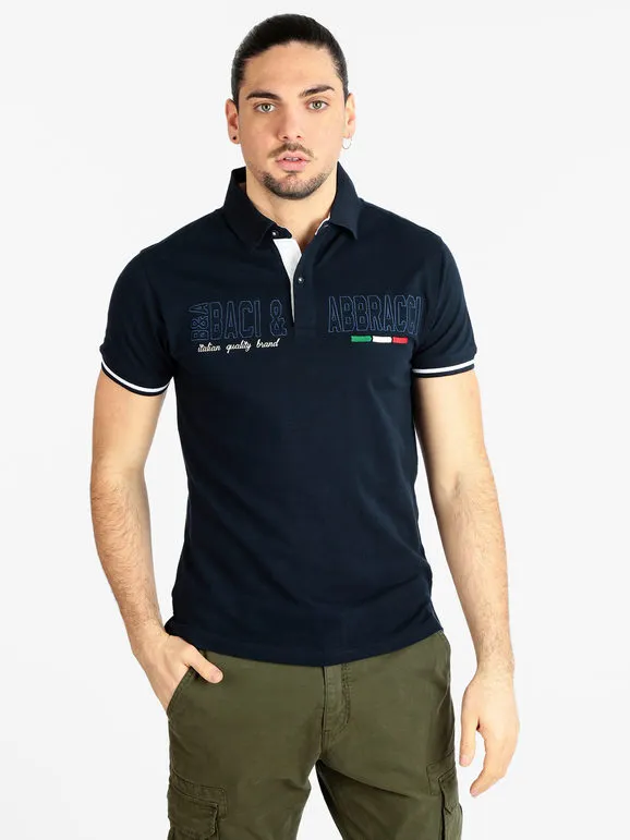 Baci & Abbracci Polo de hombre de manga corta