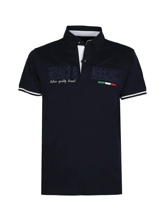 Baci & Abbracci Polo de hombre de manga corta