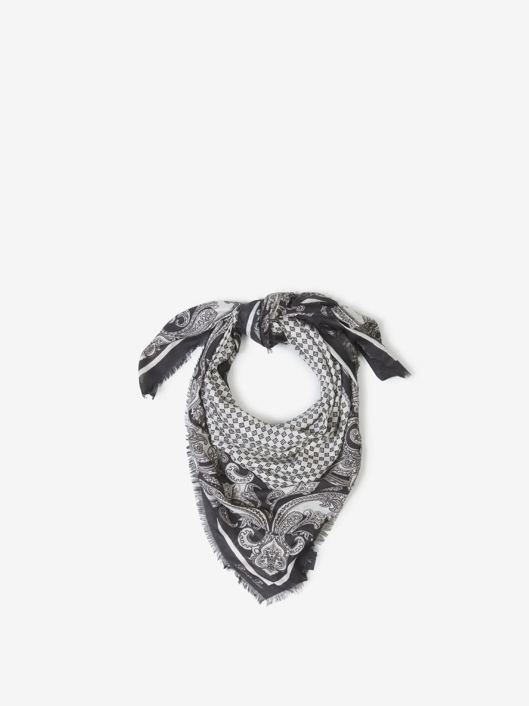 Balmain Fular Motivo Paisley