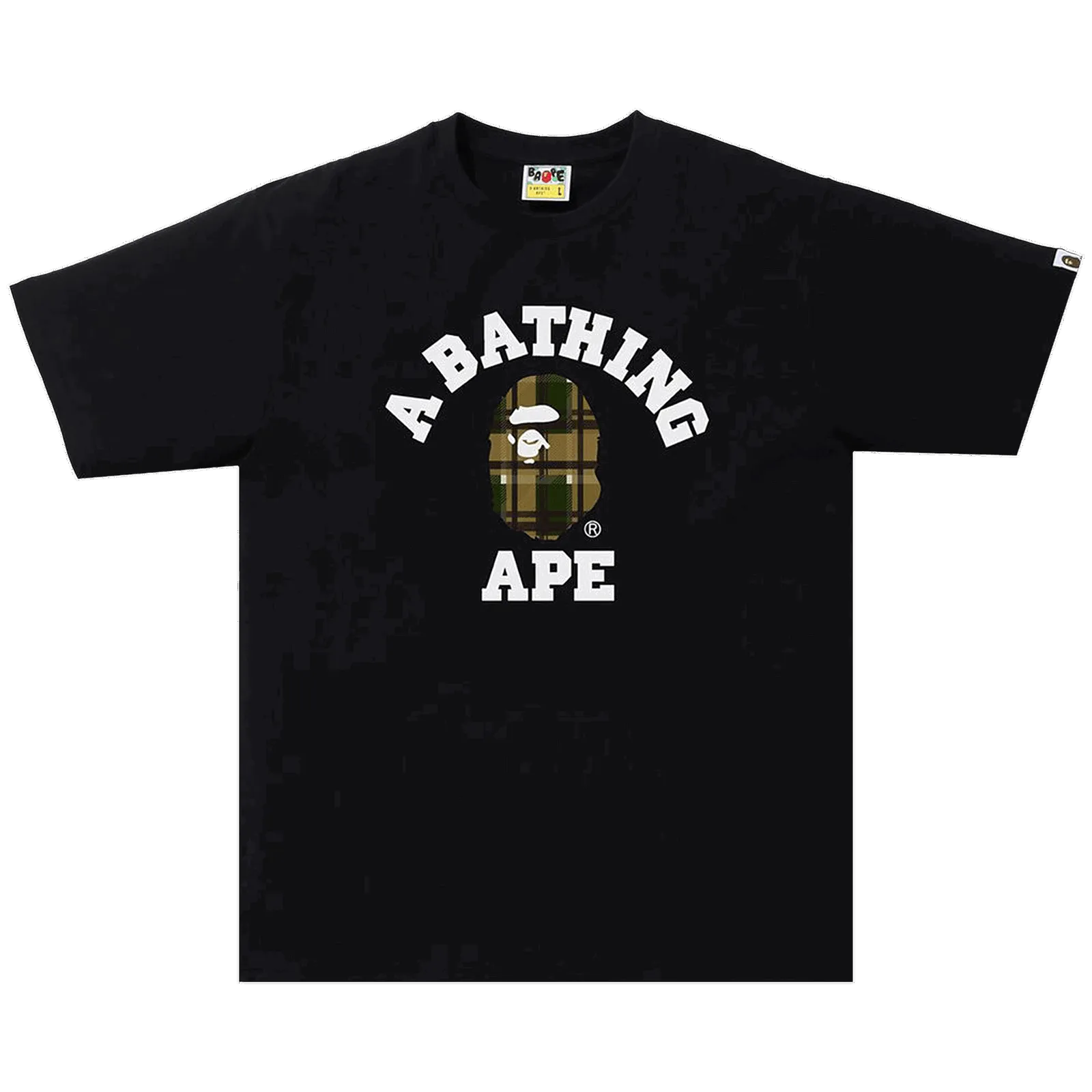 BAPE Check College Tee