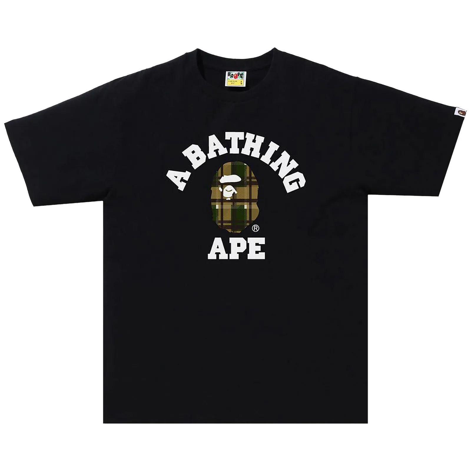 BAPE Check College Tee