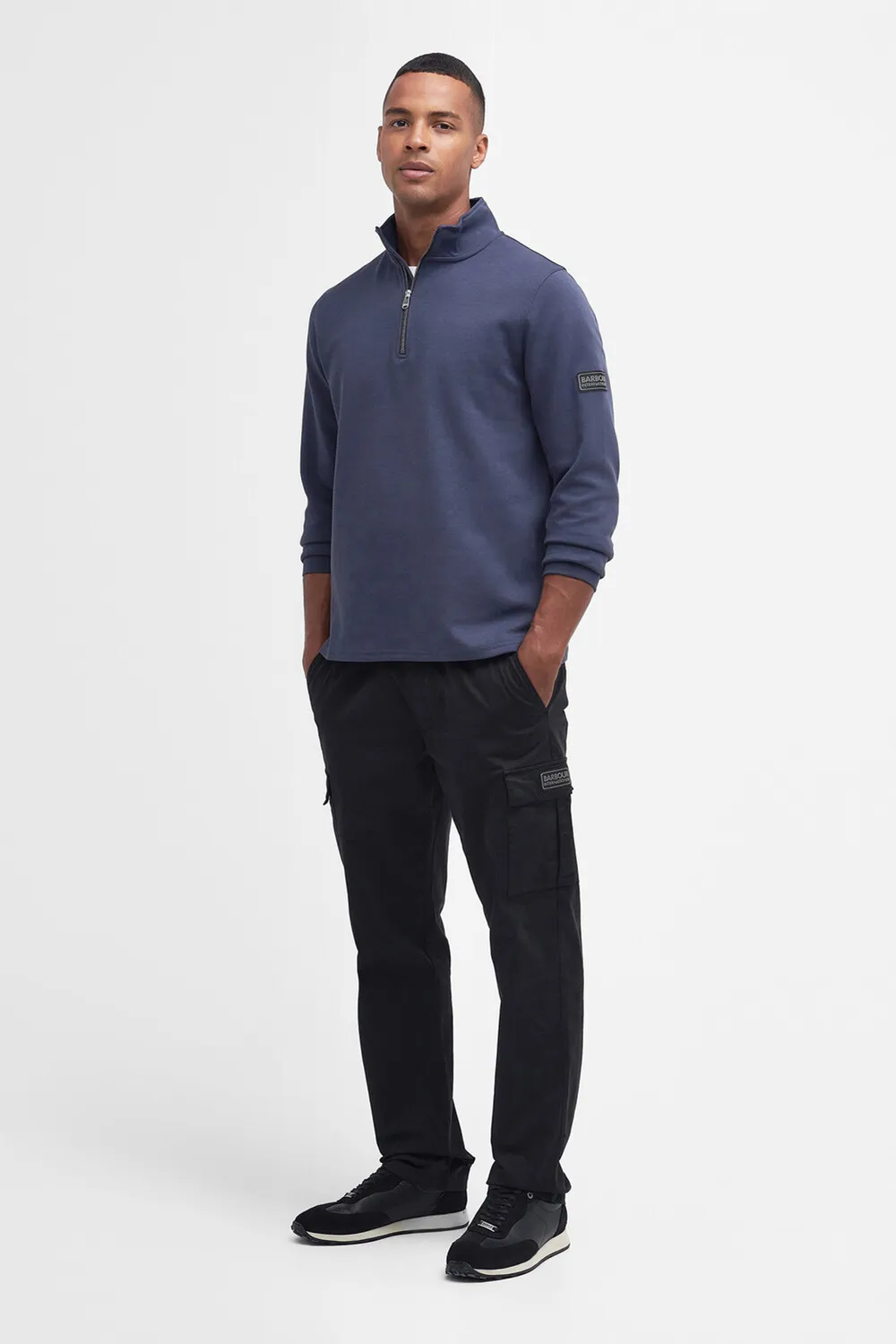 Barbour International Sudadera Sprint Half Zip