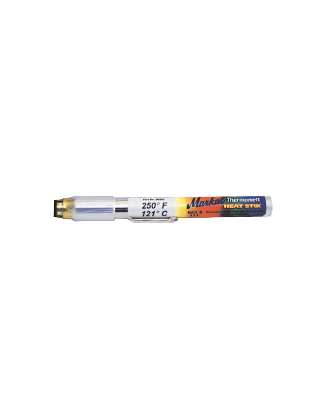 Barra pintura para medir temperatura de superficie "THERMOMELT" 124C