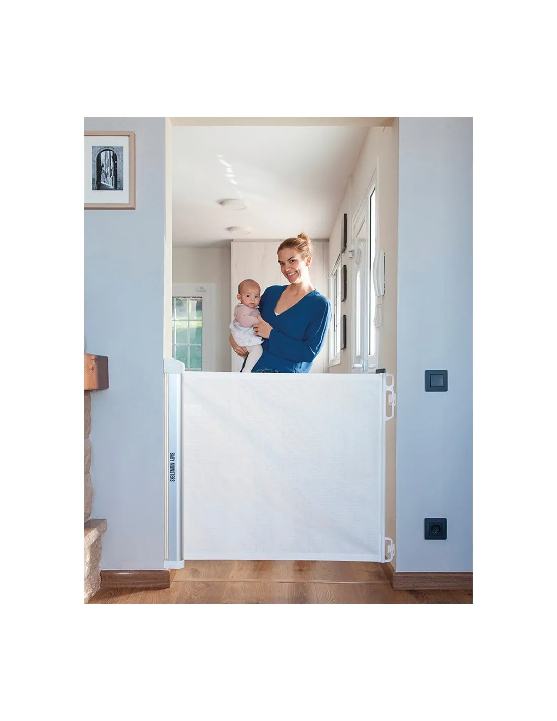 Barrera de seguridad enrollable Baby Monsters Shield
