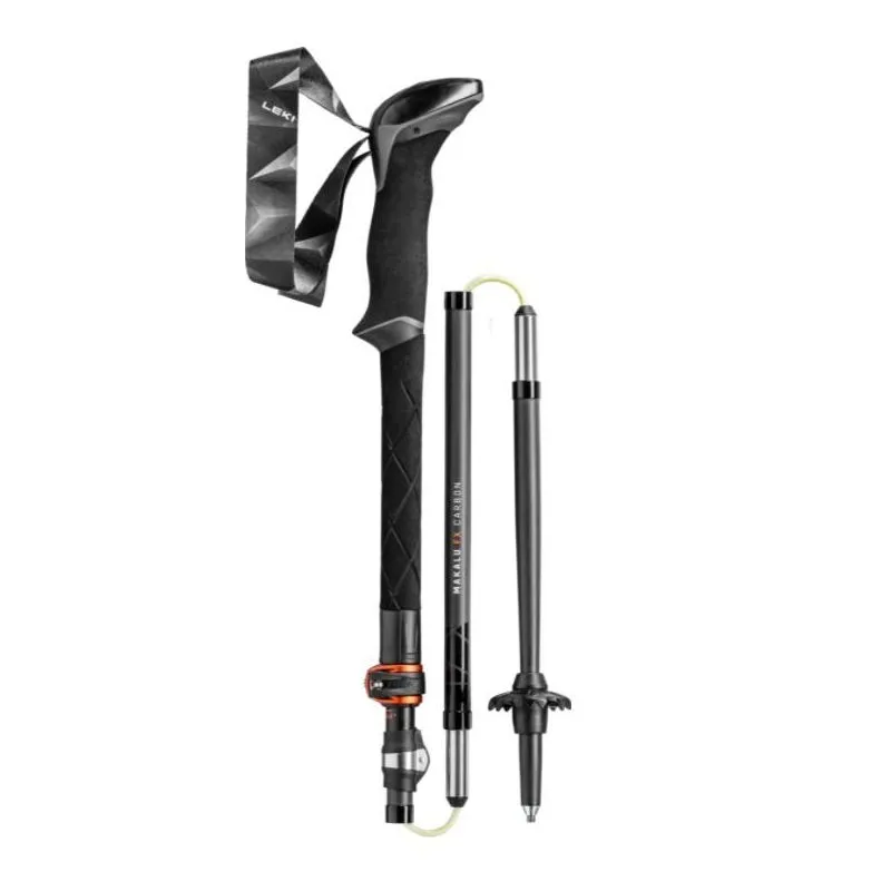 BASTONES LEKI MAKALU FX CARBON (NEGRONARANJA)