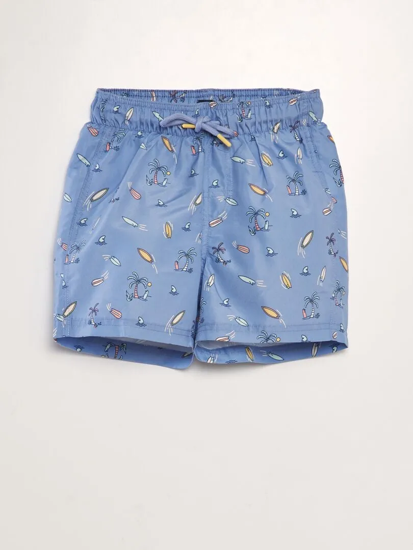 BAñADOR ESTAMPADO  AZUL