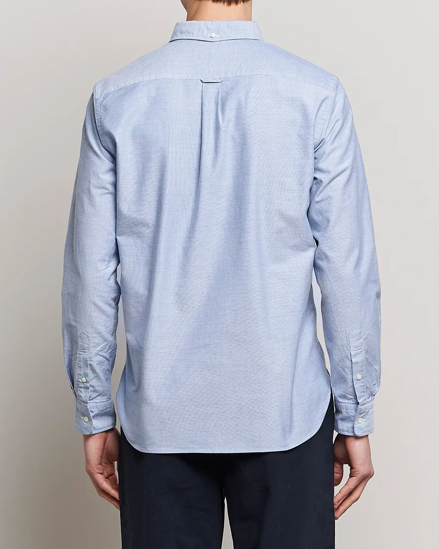BEAMS PLUS Oxford Button Down Shirt Light Blue