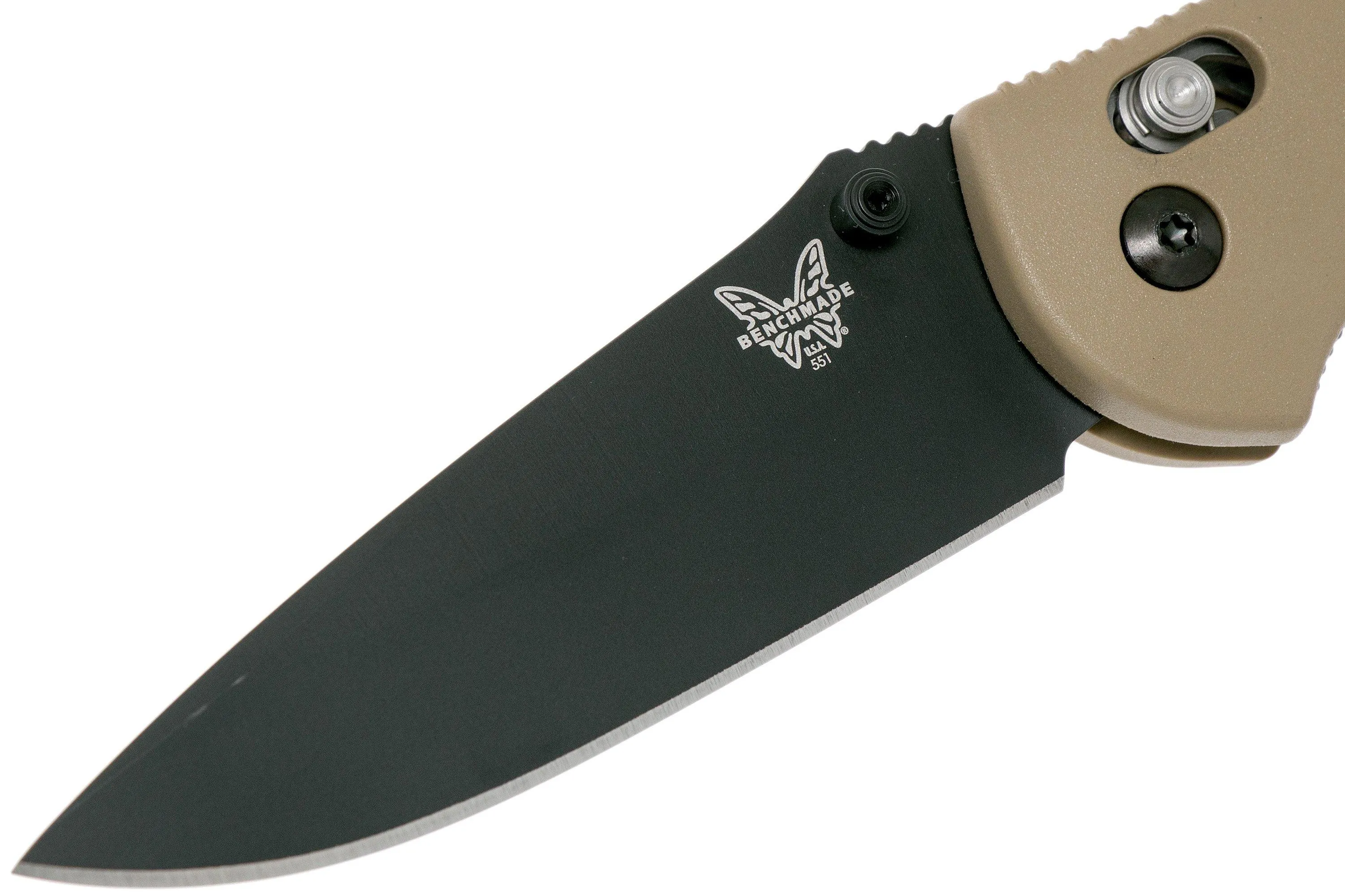 BENCHMADE GRIPTILIAN 551BKSNS30V NAVAJA, MEL PARDUE DESIGN