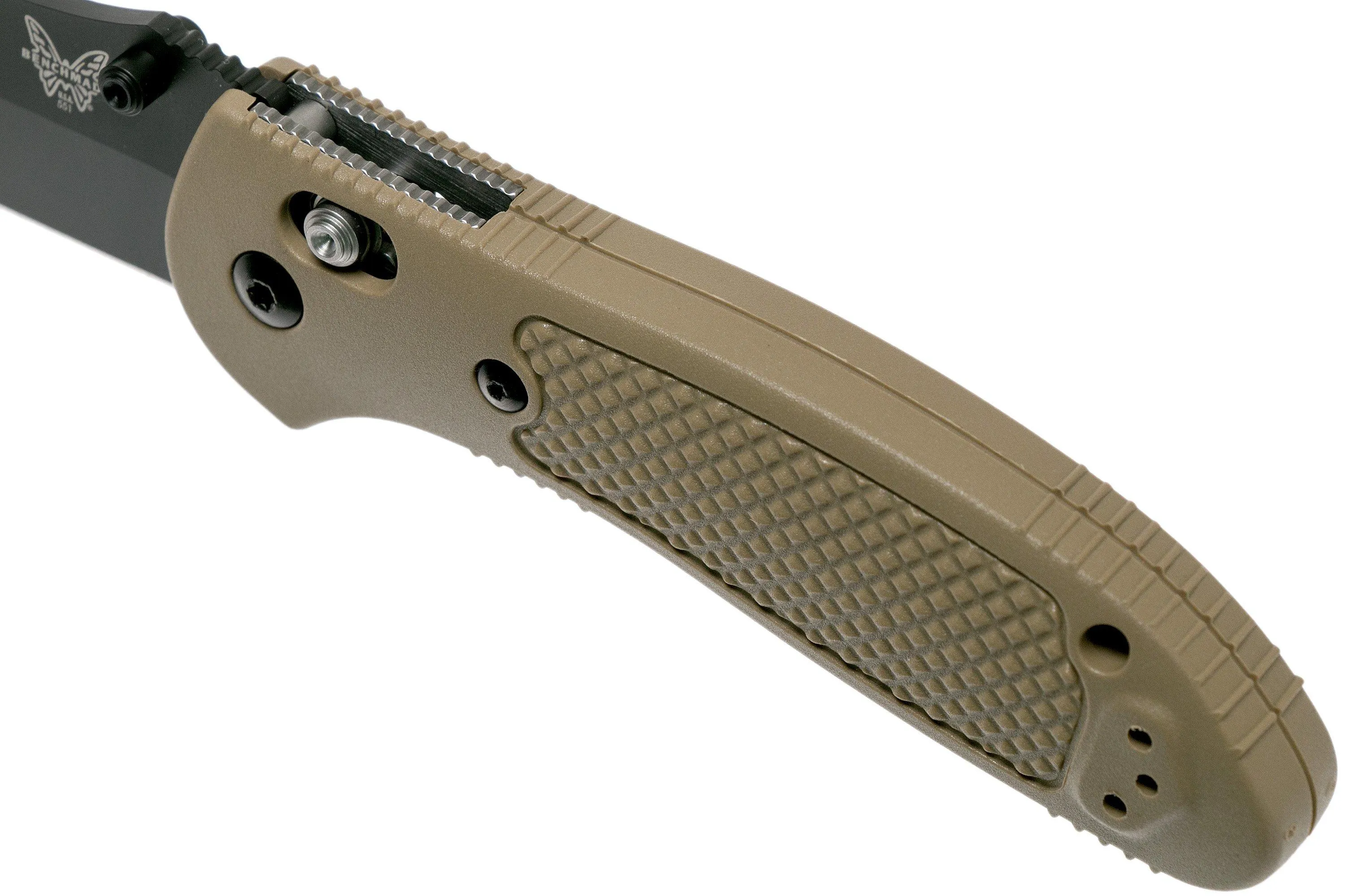 BENCHMADE GRIPTILIAN 551BKSNS30V NAVAJA, MEL PARDUE DESIGN