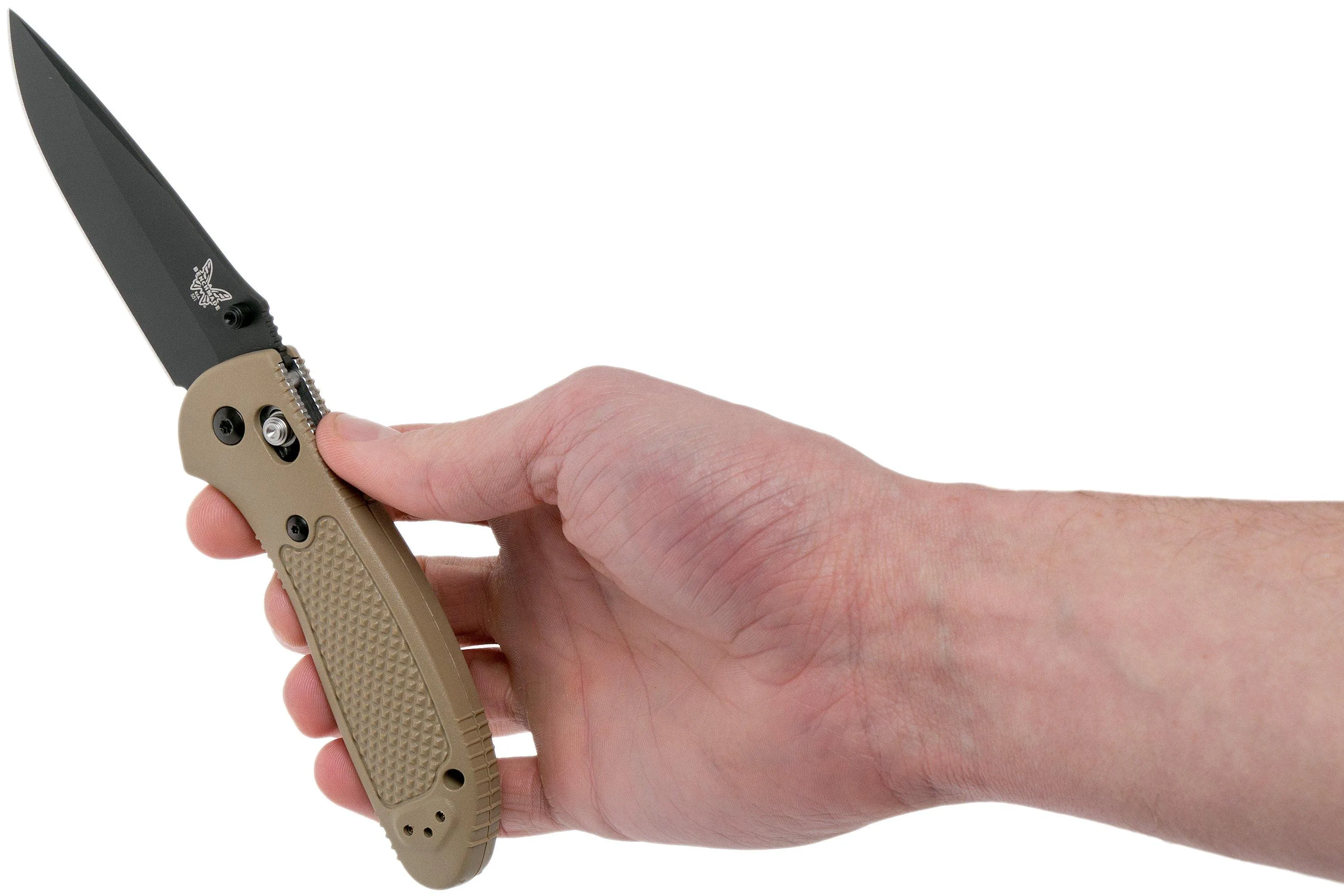 BENCHMADE GRIPTILIAN 551BKSNS30V NAVAJA, MEL PARDUE DESIGN