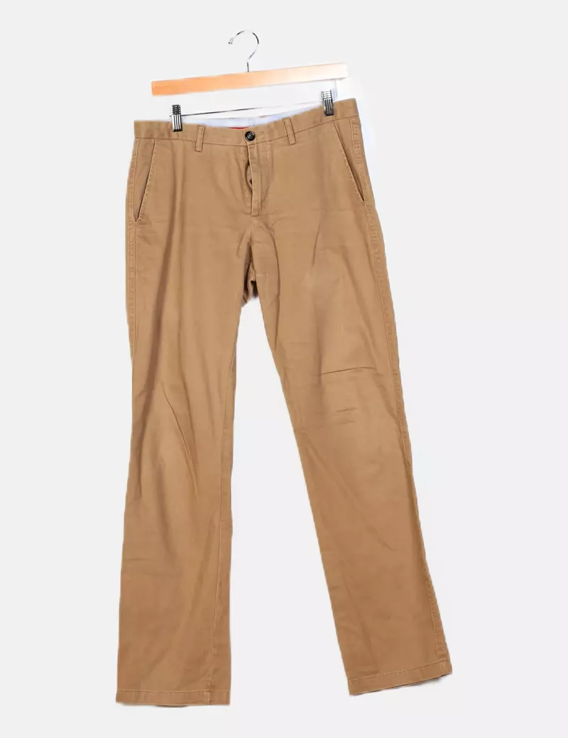 Benetton Pantalón chino marrón