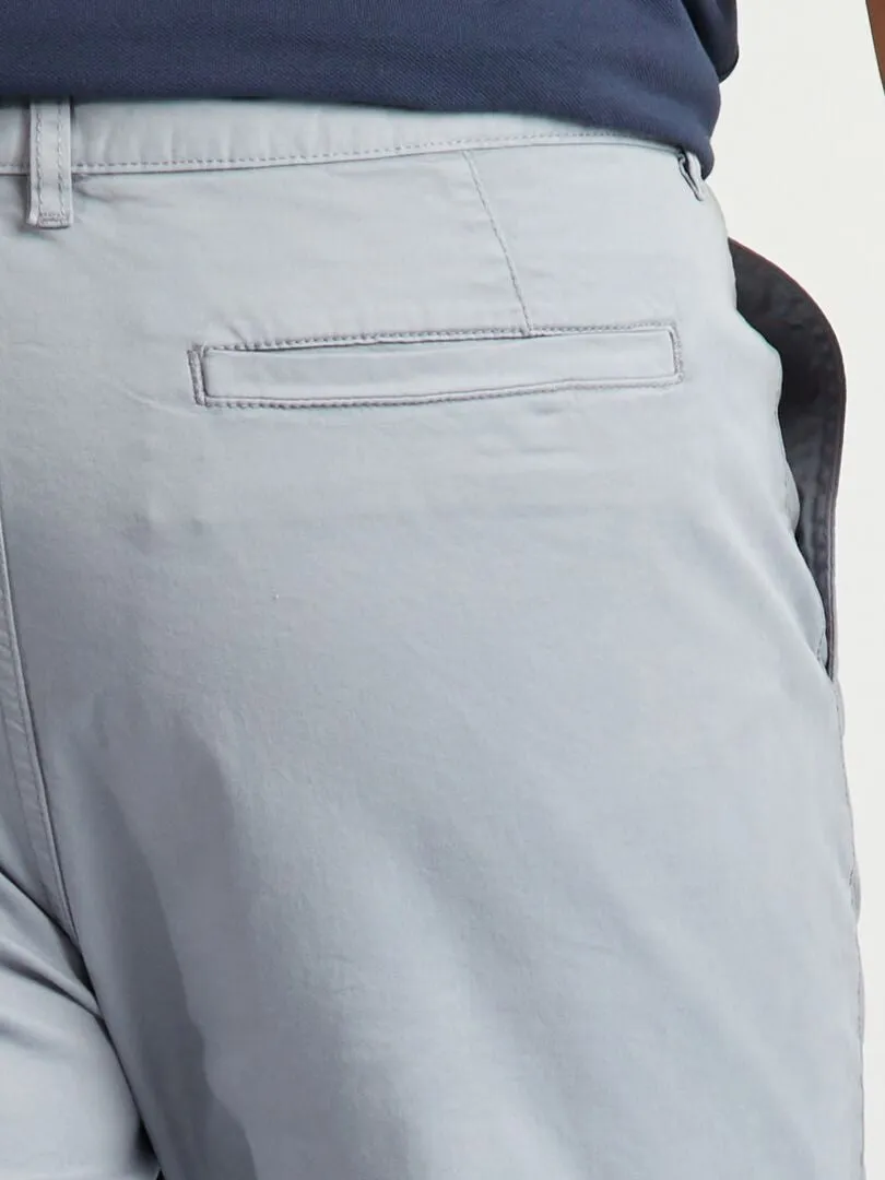 BERMUDAS TIPO CHINO  AZUL