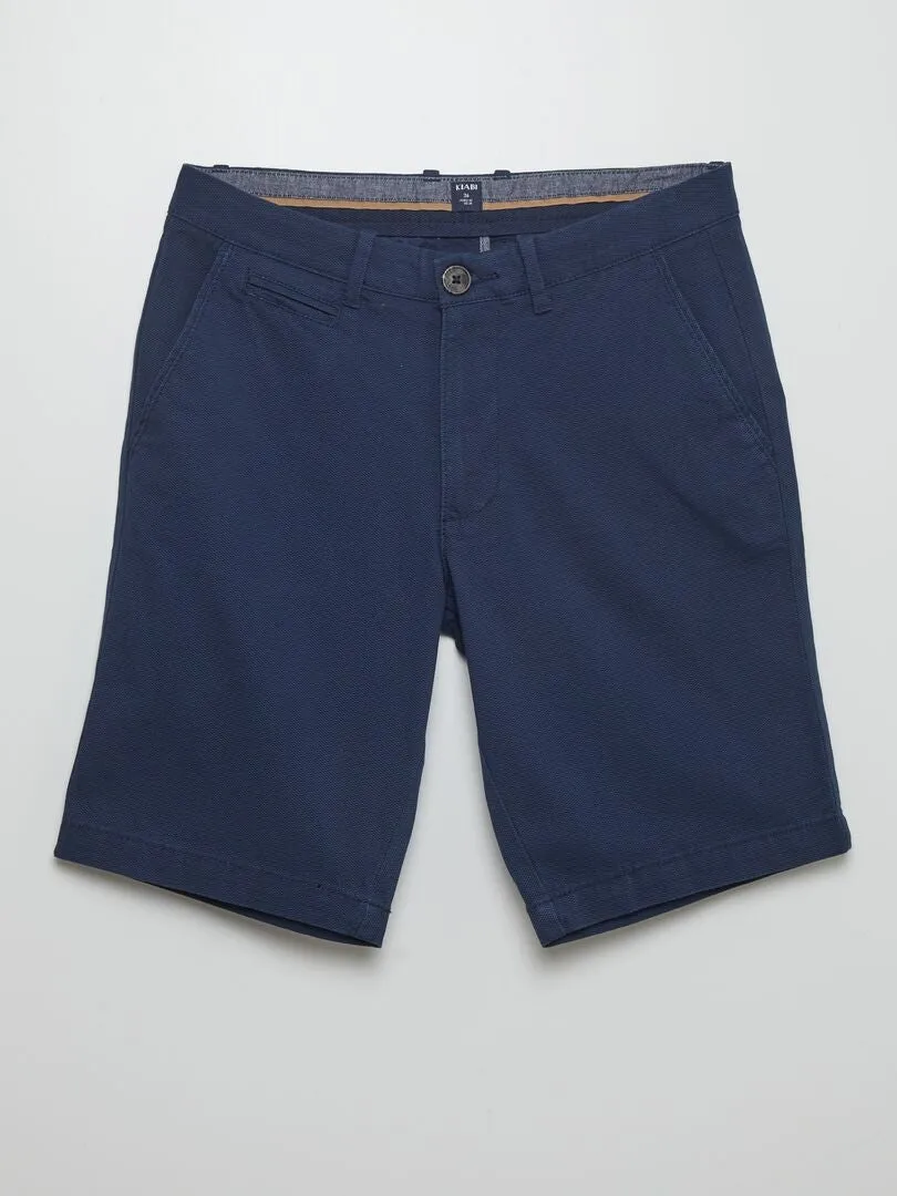 BERMUDAS TIPO CHINO  NEGRO