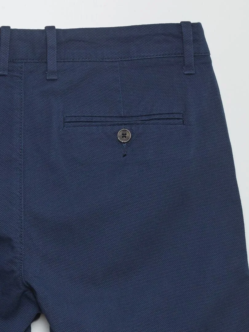 BERMUDAS TIPO CHINO  NEGRO