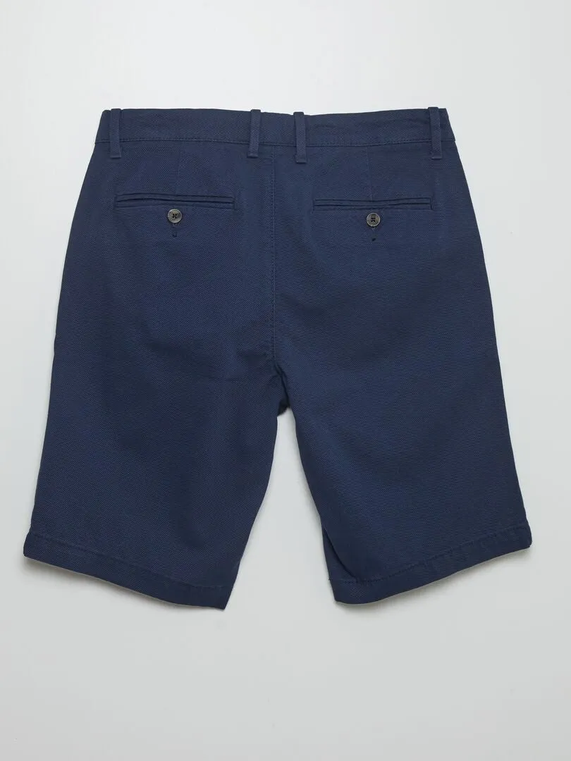 BERMUDAS TIPO CHINO  NEGRO