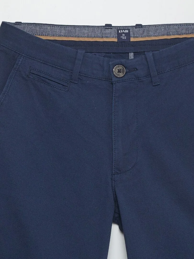 BERMUDAS TIPO CHINO  NEGRO