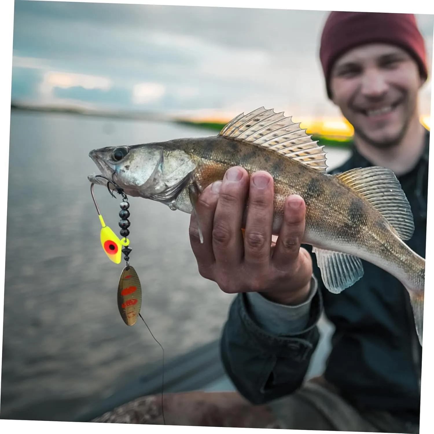 BESPORTBLE Kit De Pesca con Anzuelos De Cebo Blando Anzuelos para Tanque De Pesca Kit De Anzuelos Kits De Señuelos De Pesca Kits