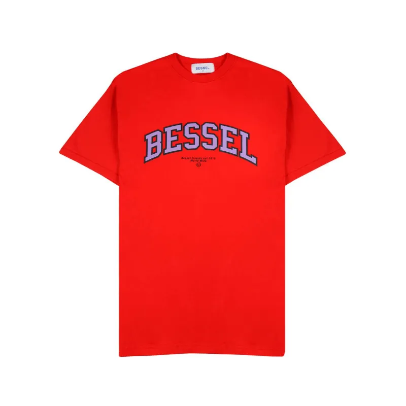 BESSEL COLLEGE TEE RED