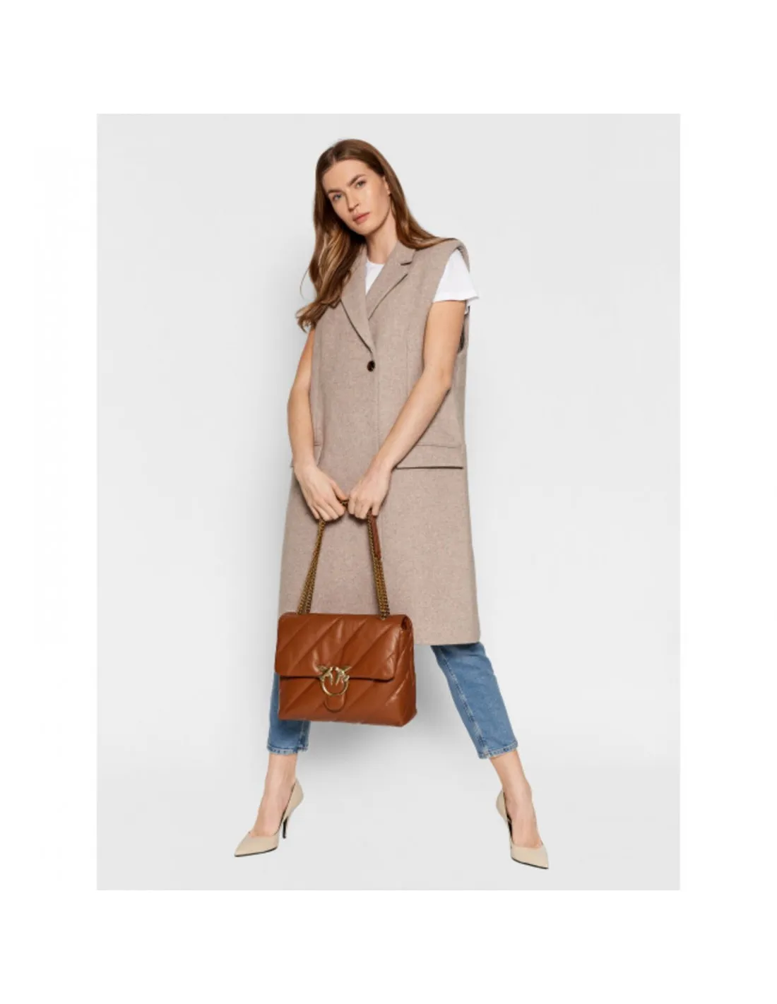 Big Love Bag Puff Maxiacolchado Camel