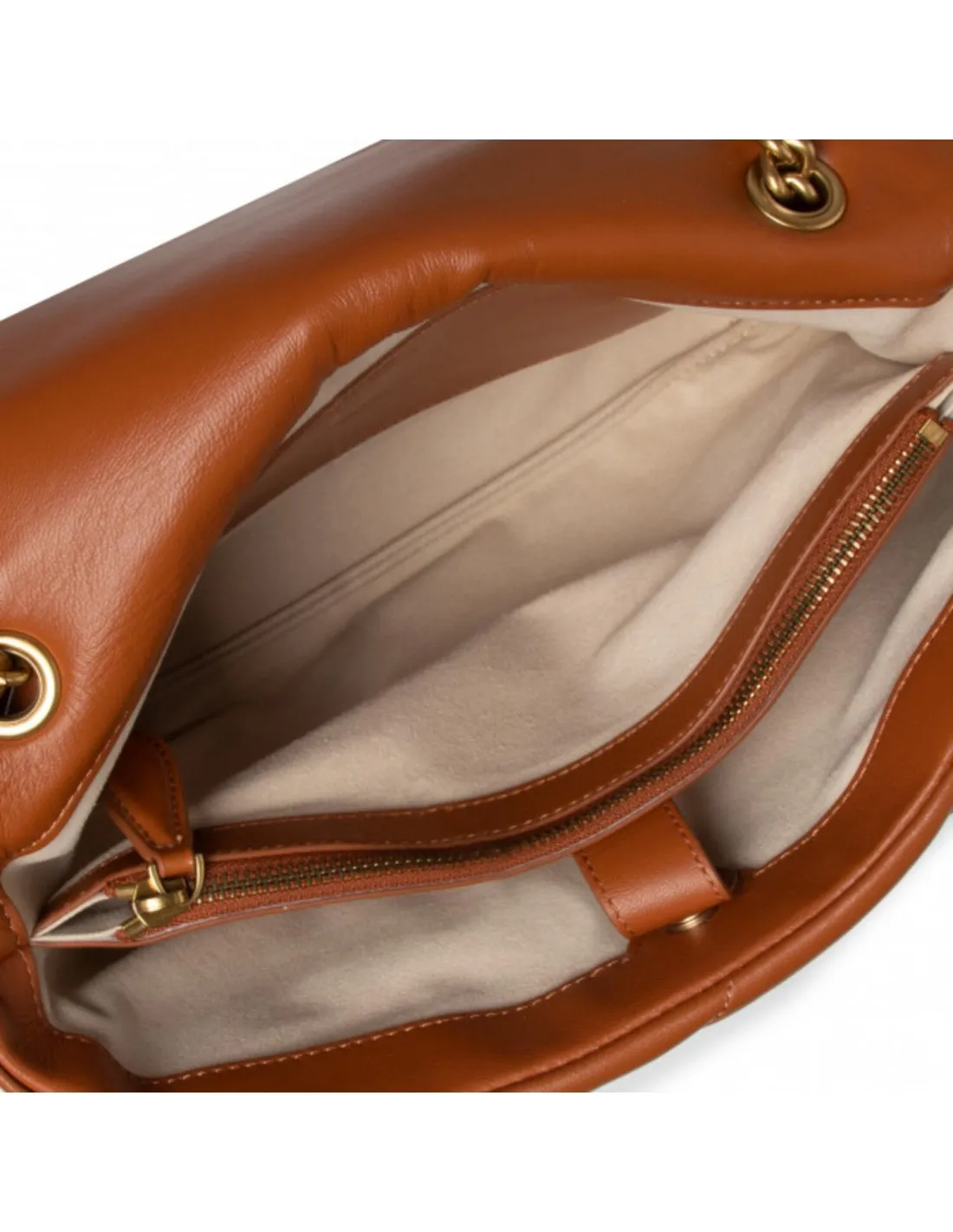 Big Love Bag Puff Maxiacolchado Camel