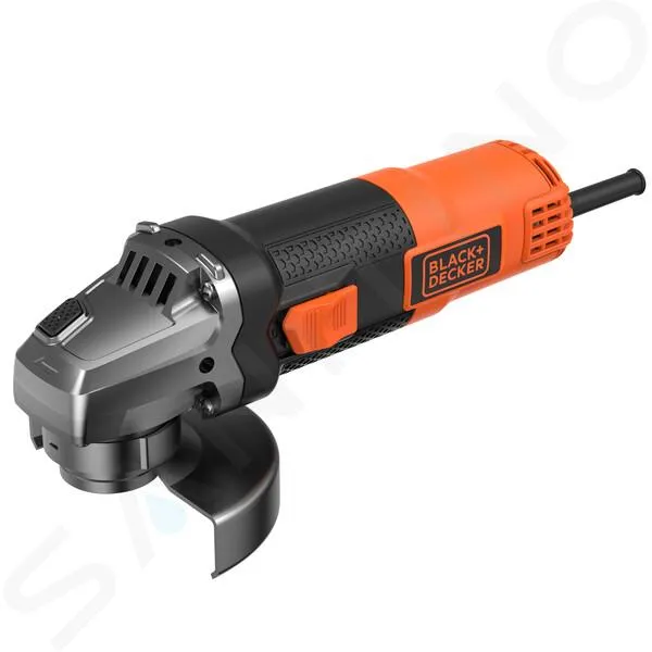 BLACK+DECKER HERRAMIENTAS  AMOLADORA ANGULAR 900 W, PARA DISCOS DE 115 MM BEG220QS
