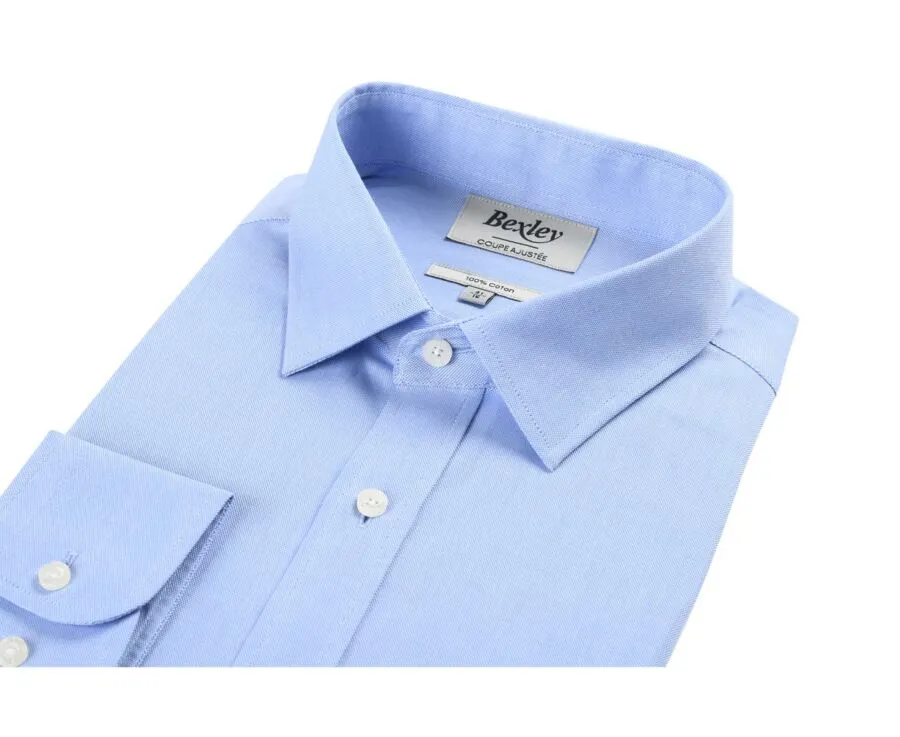 BLUE SKY OXFORD COTTON SHIRT  EVRARD