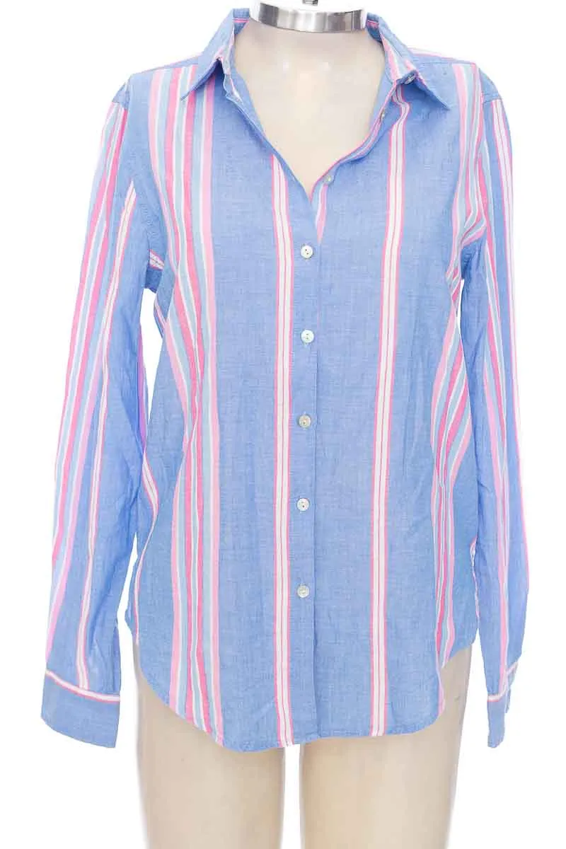 BLUSA COLOR AZUL  SPRINGFIELD