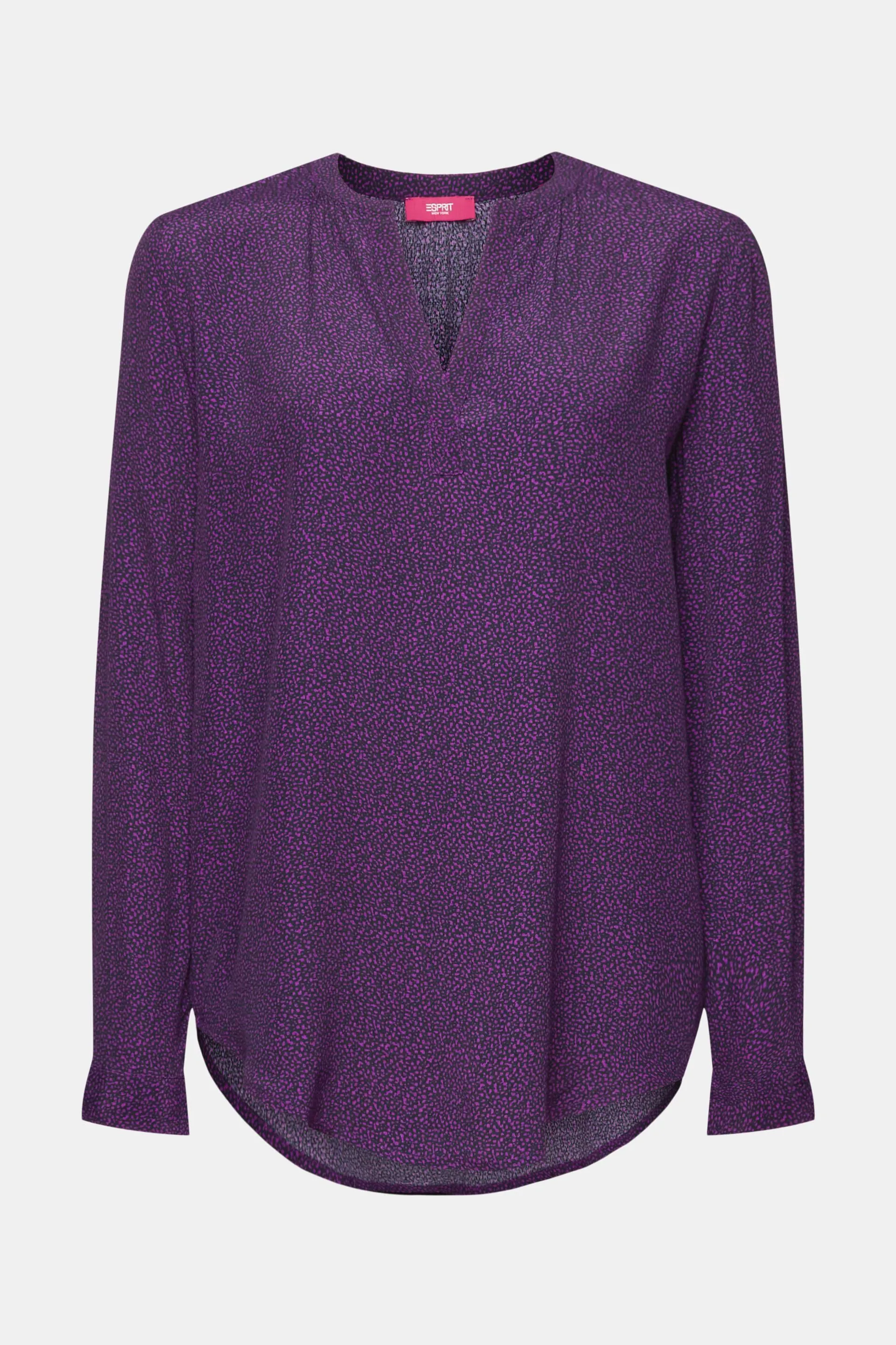 Blusa con estampado, LENZING™ ECOVERO™