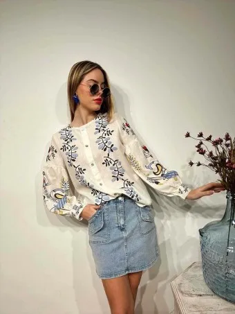 Blusa Estampada NABILLA