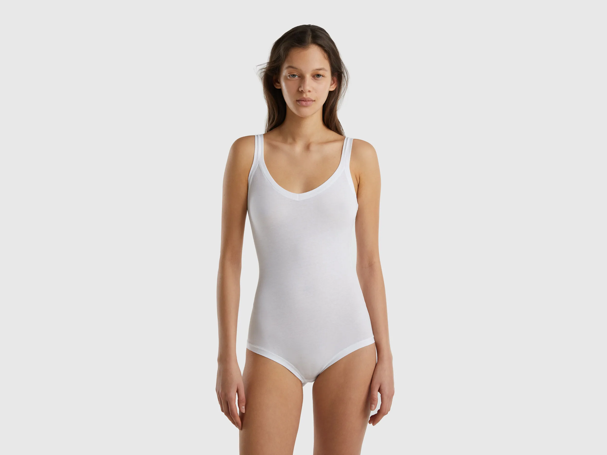 Body de algodón orgánico super stretch