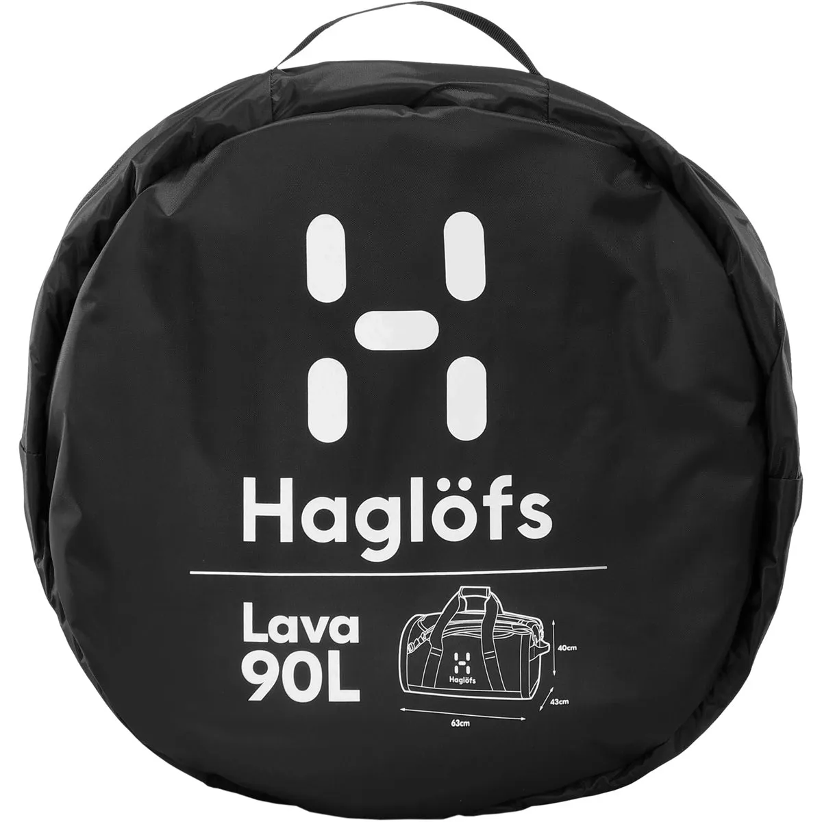 Bolsa  Lava 90 Haglöfs Negro