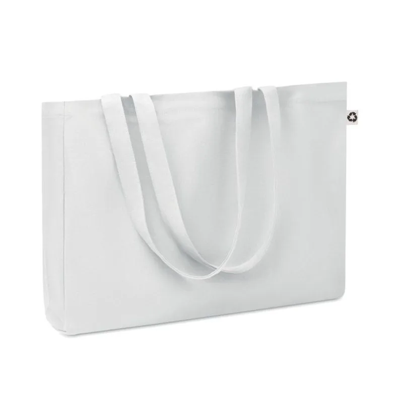 Bolsa promocional de canvas reciclado Respect Coloured