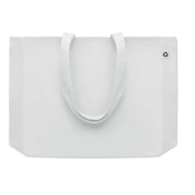 Bolsa promocional de canvas reciclado Respect Coloured