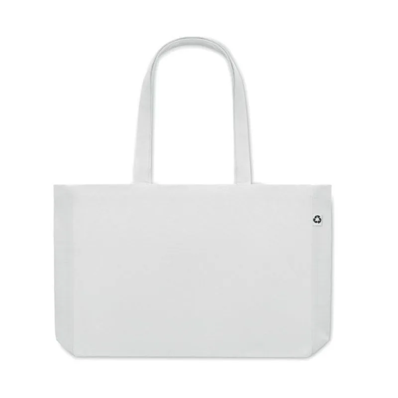 Bolsa promocional de canvas reciclado Respect Coloured