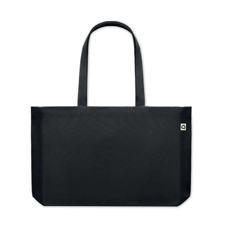 Bolsa promocional de canvas reciclado Respect Coloured